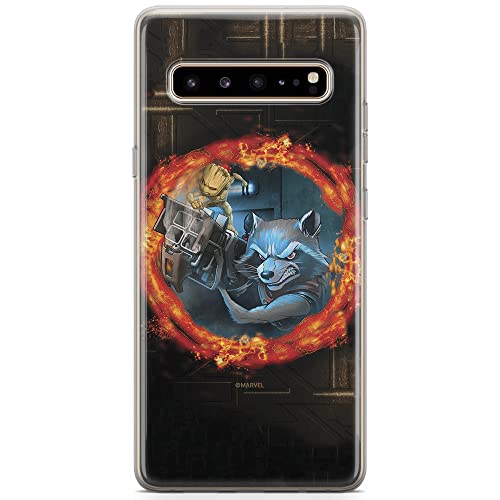 Etui Strażnicy Galaktyki 008 Marvel Nadruk pełny Czarny Producent: Samsung, Model: S10 5G