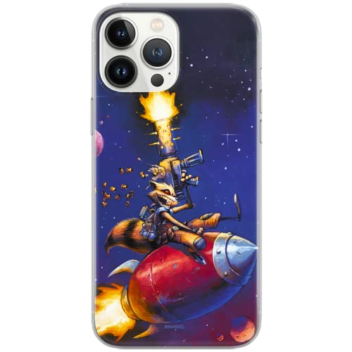 Etui Rocket 007 Marvel Nadruk pełny Granatowy Producent: Samsung, Model: S10
