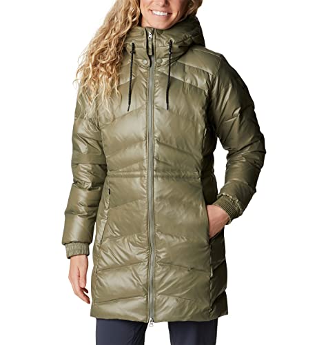 Columbia Damska kurtka puchowa Icy Heights II, kolor zielony szary (Stone Green), L