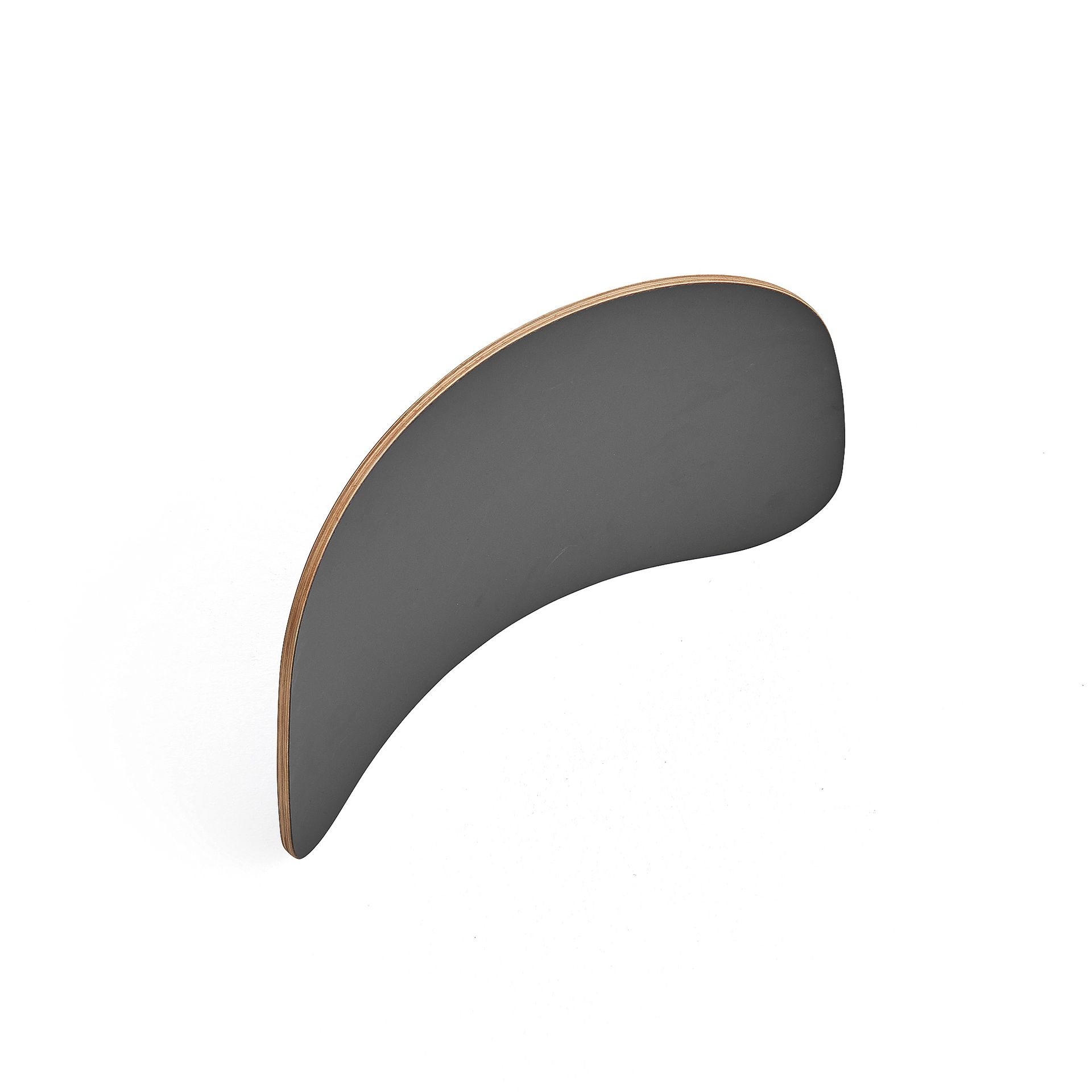 Oparcie do krzesła szkolnego YNGVE, na płozach, antracyt, rozmiar 4-5