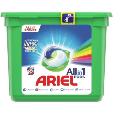 Ariel KAPSUŁKI DO PRANIA LENOR COLOR 26SZTUK 8006540115336