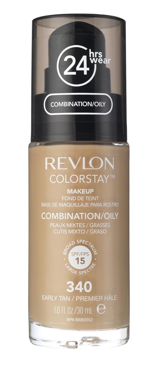 Revlon Colorstay 340 Early Tan 30ml podkład do cery mieszanej i tłustej [W] 36571-uniw