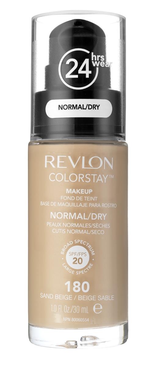 Revlon ColorStay Normal Dry 24 h Podkład Do Cery Normalnej i Suchej 180 Sand Beige 30ml