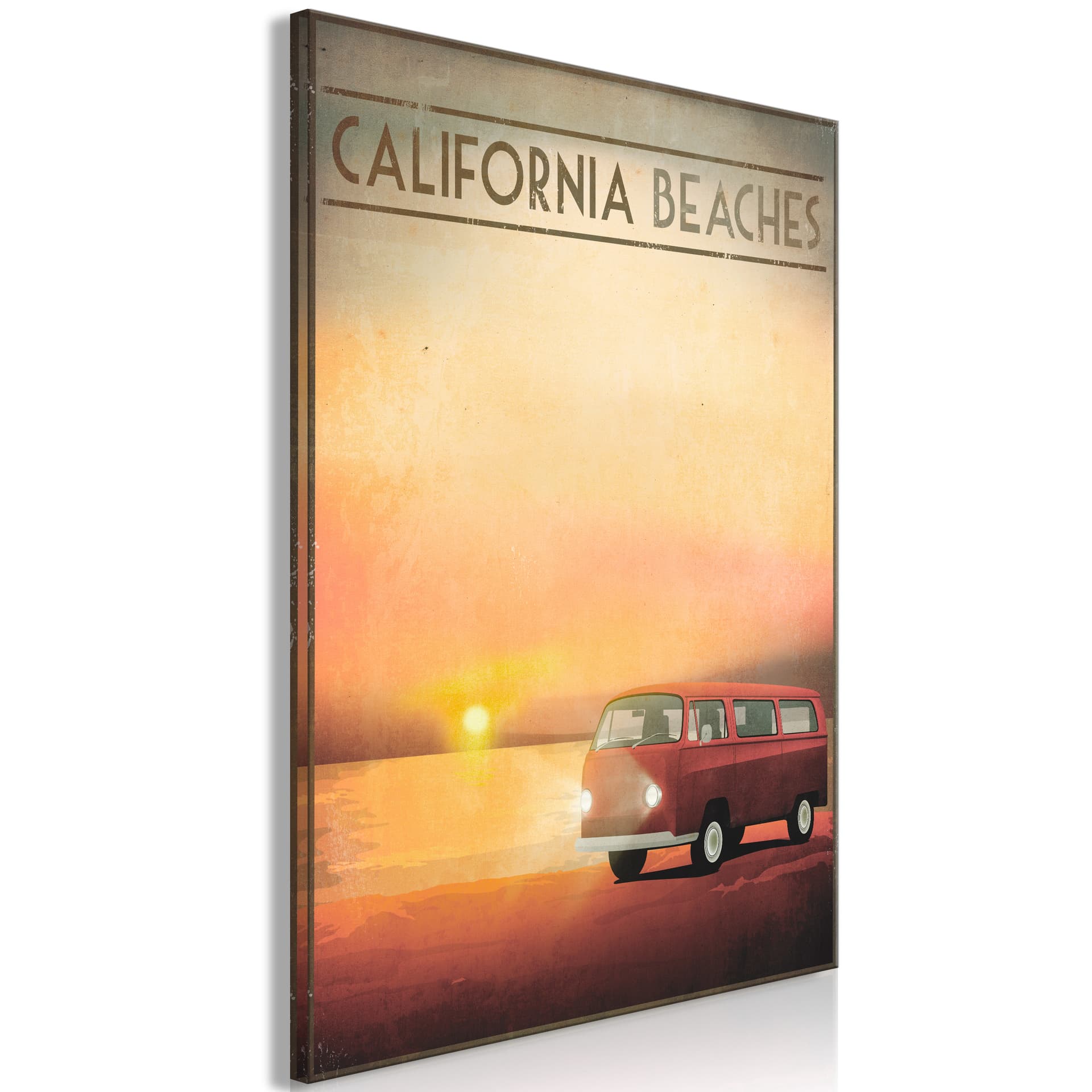 Obraz - California Beaches (1-częściowy) pionowy (rozmiar 40x60)