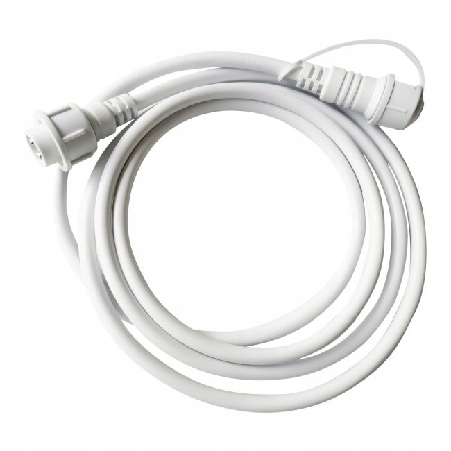 Eko-Light Kabel zasilający/przedłużacz BIAŁY do GIRILANDY 2m EKO7558