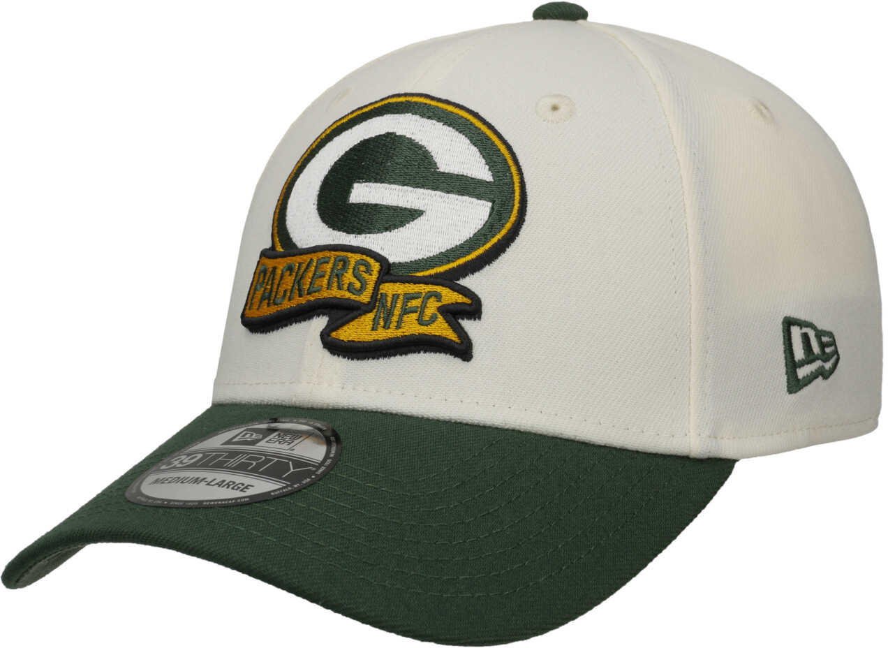 Czapka 39Thirty Packers NFC by New Era, kremowobiały, M/L (57-59 cm)