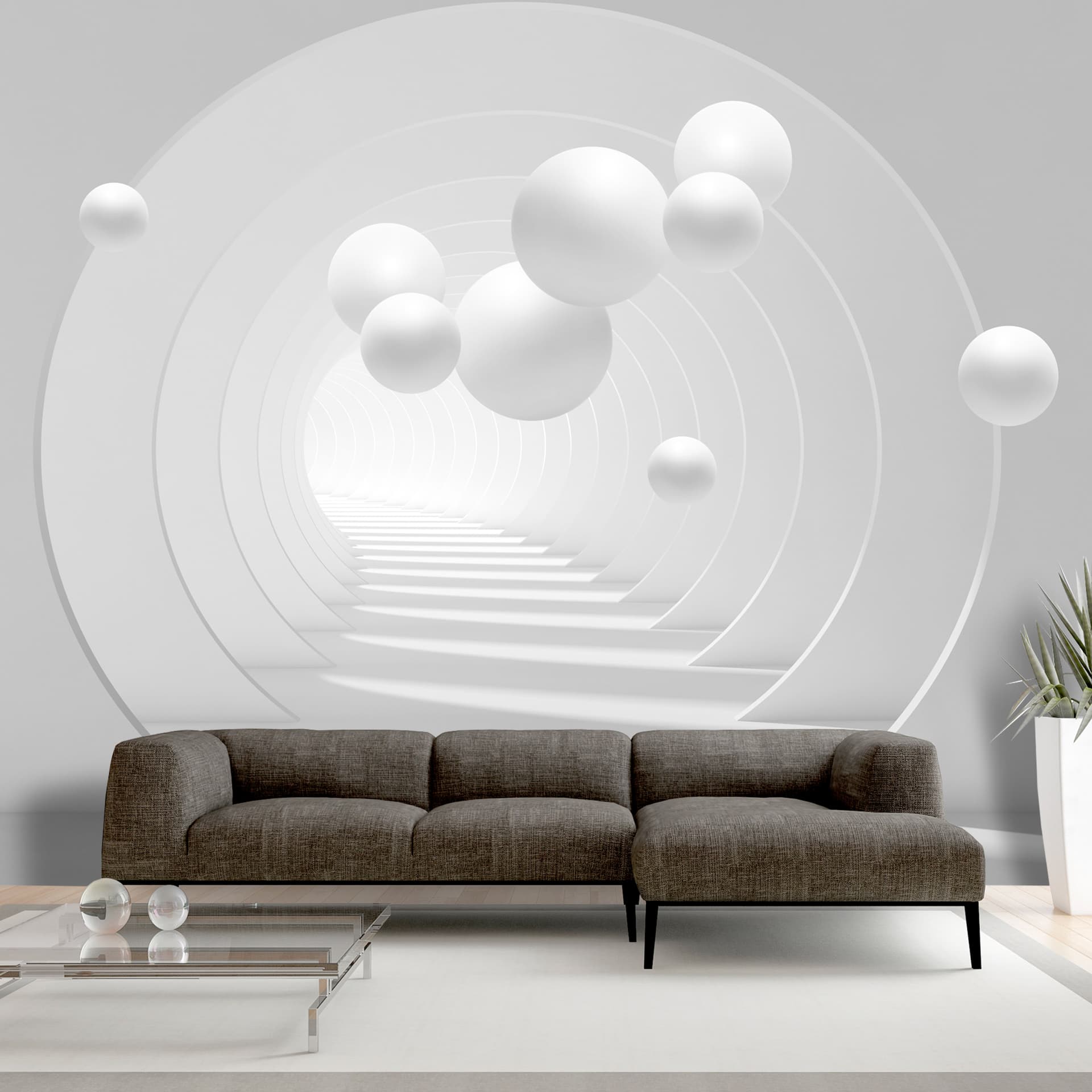 Fototapeta - Tunel 3D (rozmiar 100x70)