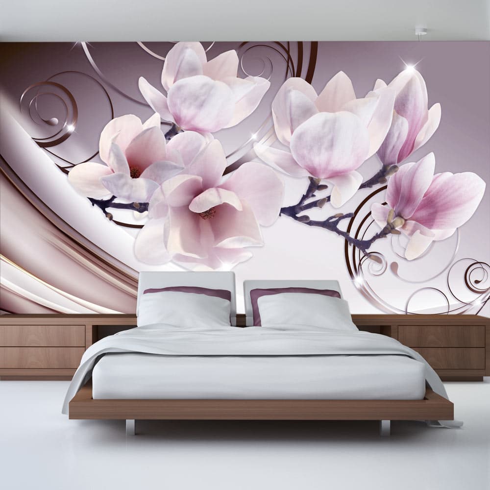 Fototapeta - Spotkanie z Magnolią (rozmiar 100x70)