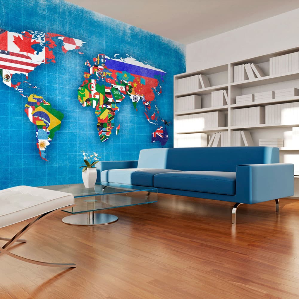 Fototapeta - Flags of countries (rozmiar 350x270)