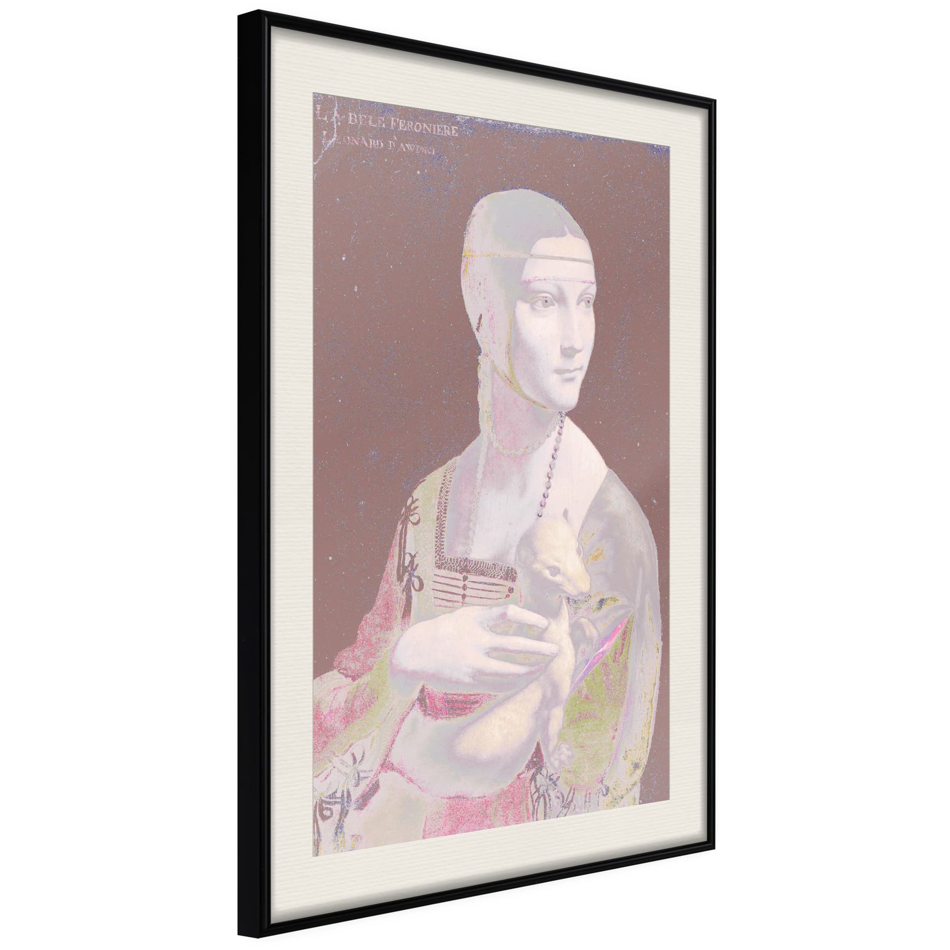 Plakat - Stonowana klasyka (rozmiar 40x60, wykończenie Rama złota z passe-partout)