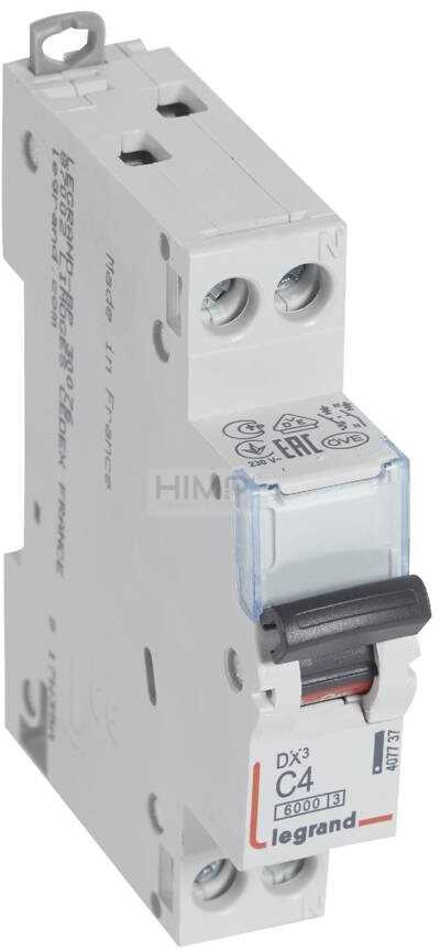 Legrand 407737 WYŁ. S301N DX3 6000A C4 1P+N