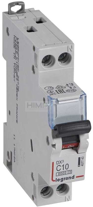 Legrand 407740 WYŁ. S301N DX3 6000A C10 1P+N