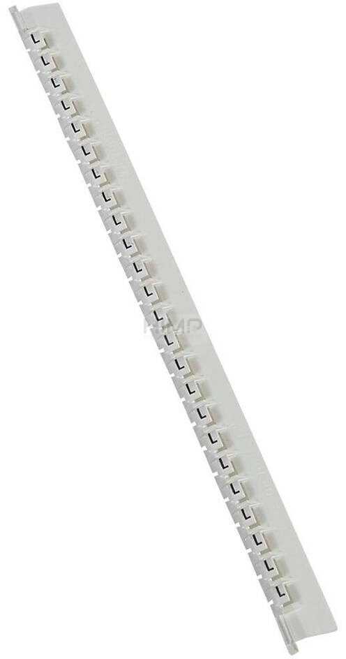 Legrand Oznacznik przewodów MEMOCAB biały litera L 037837 240szt. 037837