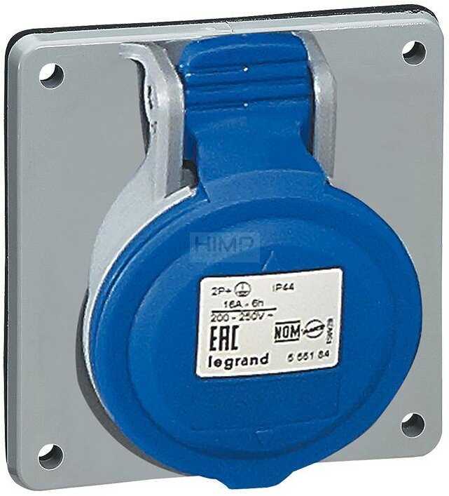 Legrand Gniazdo tablicowe 5P 32A 230V IP44 P17 TEMPRA PRO 555286 555286