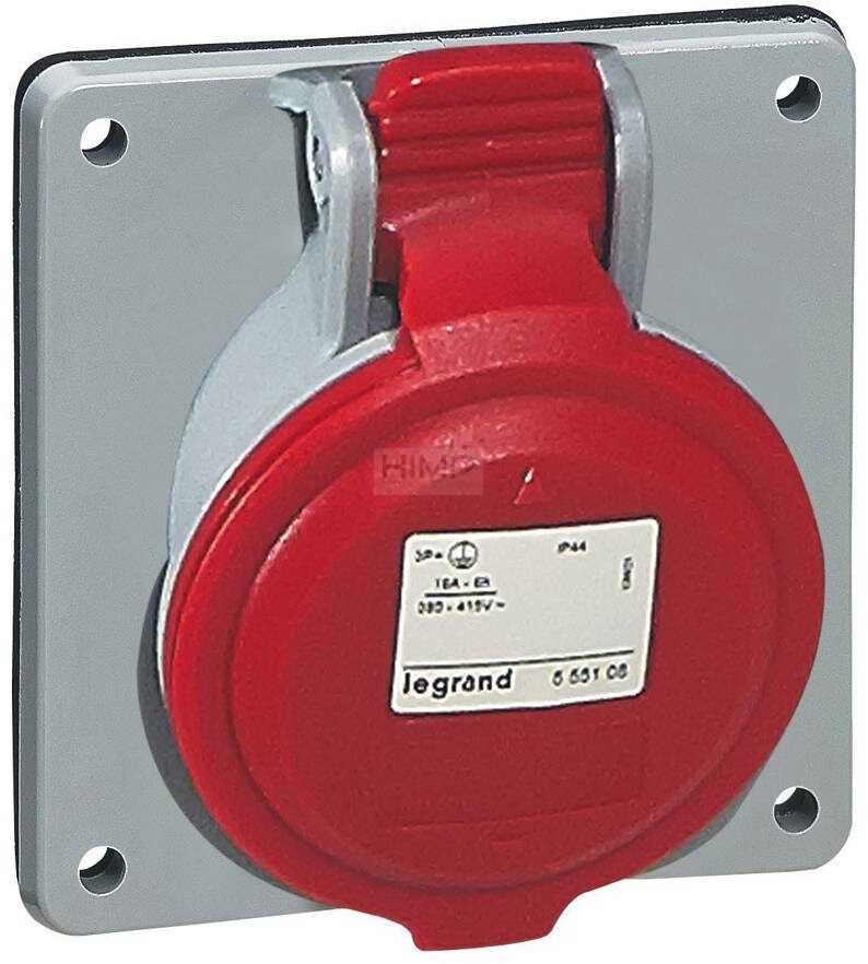 Legrand Gniazdo tablicowe 4P 32A 400V IP44 P17 TEMPRA PRO 555288 555288
