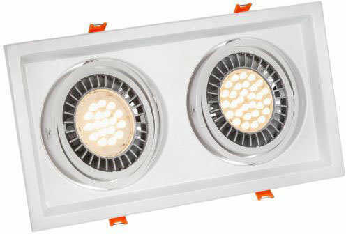Oprawa Sufitowa MDD DUE MAXI 830 Biała 34W 230V 60st MDD9 ECO 20 830 60W SpectrumLED WOJP01808