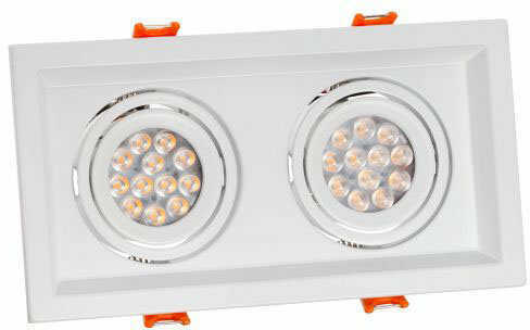 Oprawa Sufitowa MDD DUE MINI 840 Biała 14W 230V 20st MDD 7 ECO 10 840 120W SpectrumLED WOJP01805