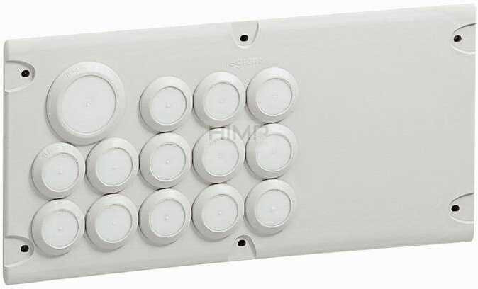 Legrand Płyta przepustu kablowego Cabstop 393x174 IP55 Atlantic 036496 036496