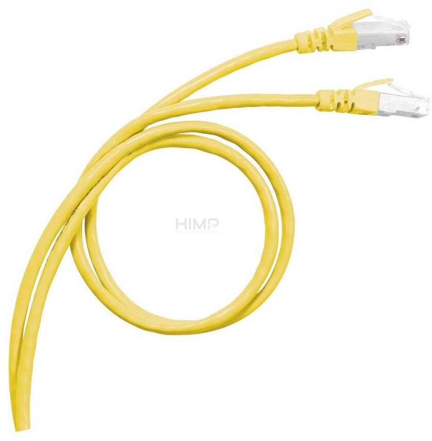 Legrand Kabel krosowy Patch Cord) SF/UTP kat.6A żółty 1m 051780 051780
