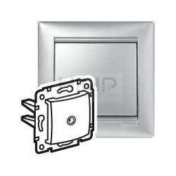 Legrand GNIAZDO KOŃCOWE TV 2400 MHZ, 1.5 DB ALUMINIUM VALENA - 770129