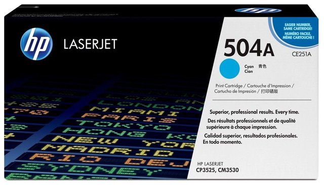 Oryginał Toner HP LJ CP3530 series Cyan  7K