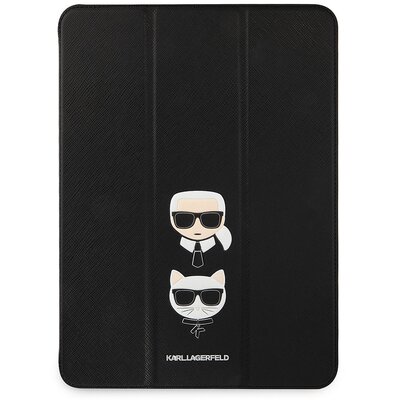 Apple Karl Lagerfeld Etui na tablet Karl Lagerfeld Etui Karl Lagerfeld KLFC11OKCK iPad Pro 11 2021 3 generacji Book Cover czarny/black Saffiano Karl&Choupette KLD754BLK