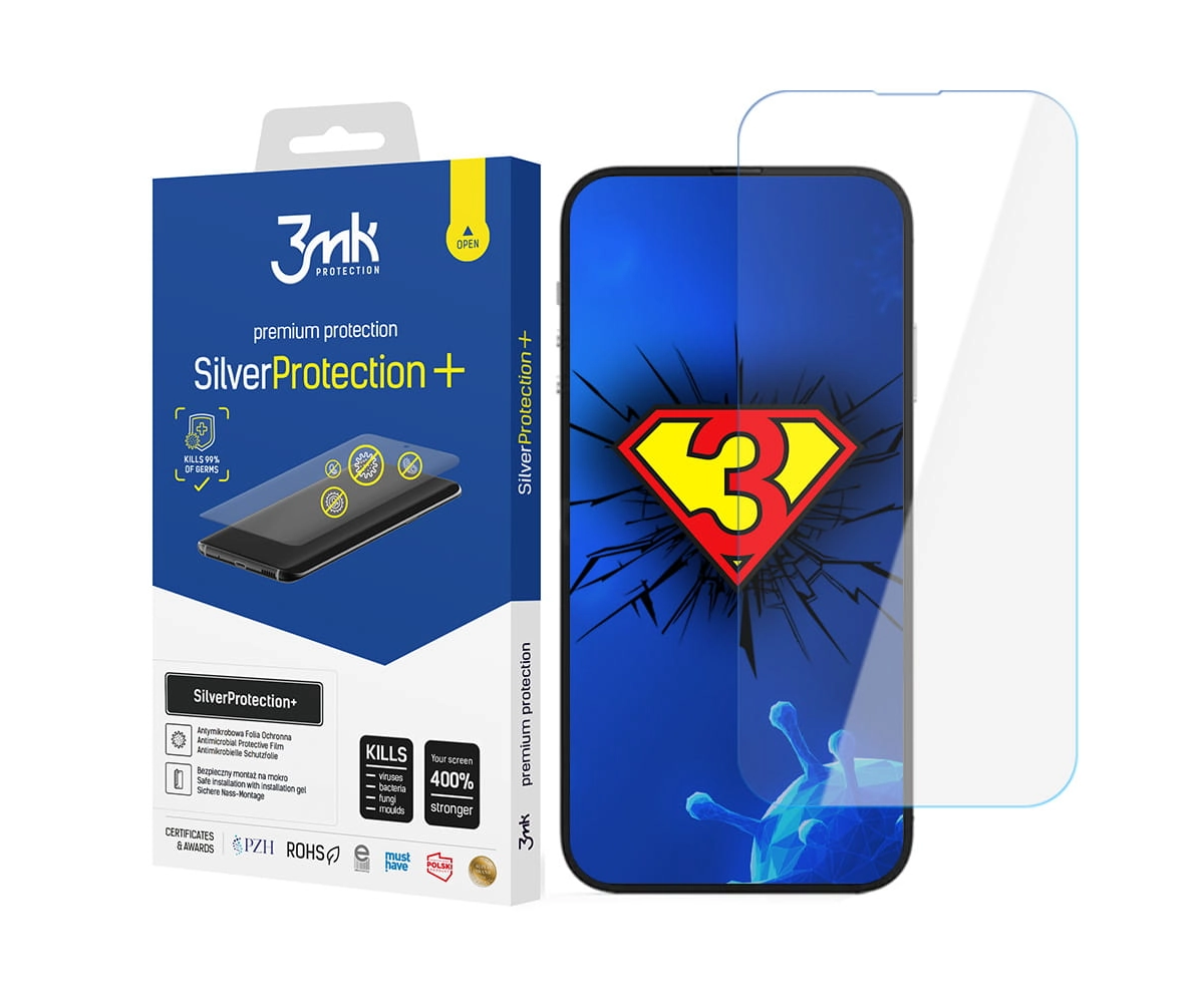 3mk Antymikrobowa folia ochronna SilverProtection+ do iPhone 14 Plus/14 Pro Max