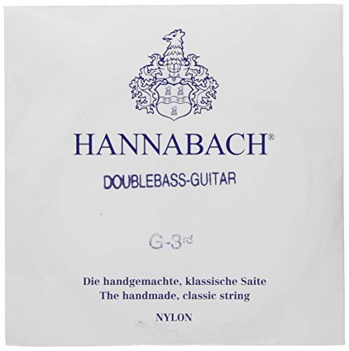 Hannabach struny klasyczne, gitara kontrabasowa, G3 - 8413MT, seria 841MT, średnie napięcie