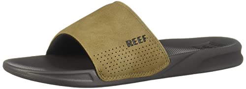 Reef Męskie klapki przesuwne One Slide, Szary Tan, 40 EU