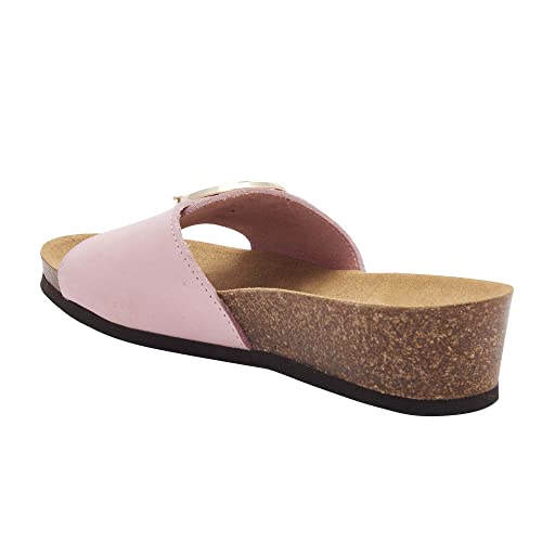 Scholl Amalfi Mule, Sandały Damskie, Pale Pink, 40 EU