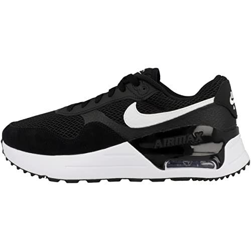Nike Air Max Systm, Trampki męskie, czarny biały wilk szary, 45 EU, Czarny biały wilk szary, 45 EU