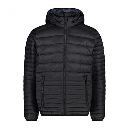 CMP - Męska kurtka Snaps Hood, Man, Nero, 54