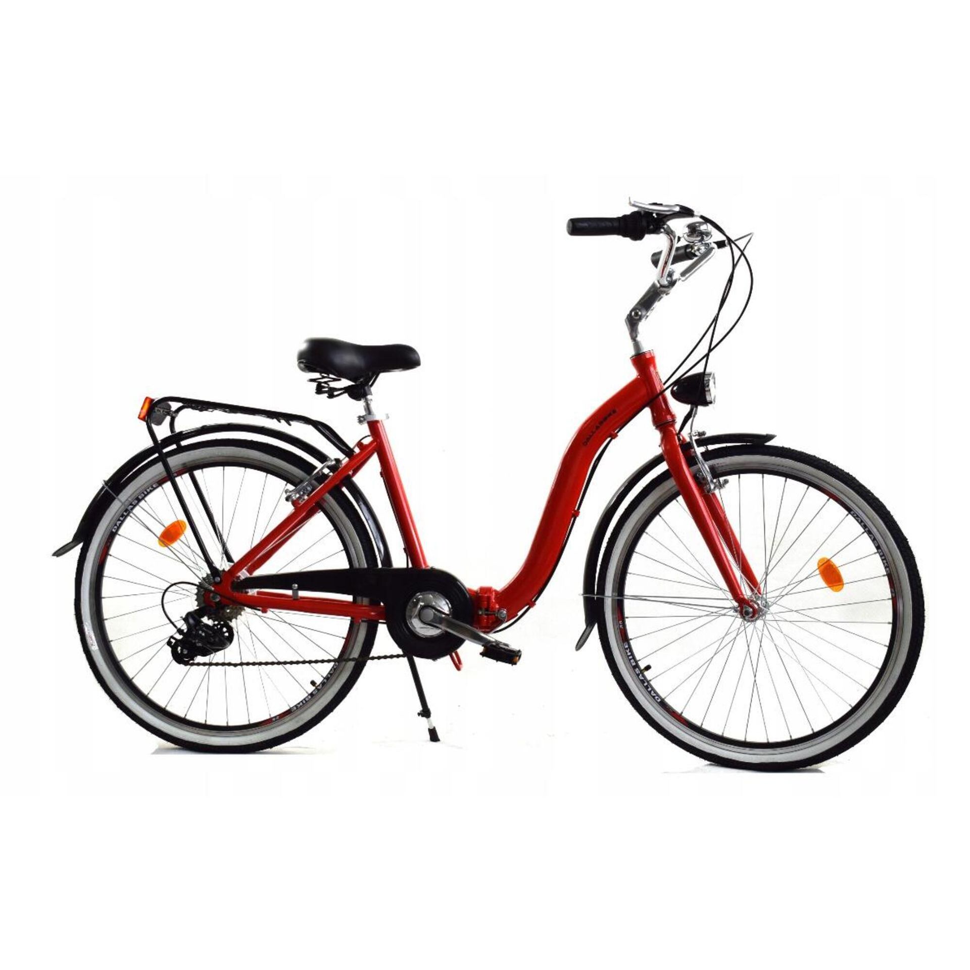 Dallas Bike Składak Alu 7Spd 26 cali Czerwony