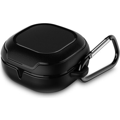 Etui na słuchawki TECH-PROTECT Rough Carbon do Samsung Galaxy Buds 2 Pro/2/Live/Pro Czarny