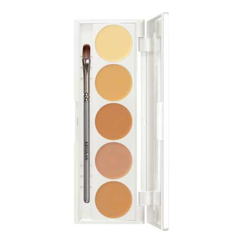 Kryolan Dermacolor Camouflage Creme Paleta 5 kol. kamuflaży (kolor DQ3) 15 g