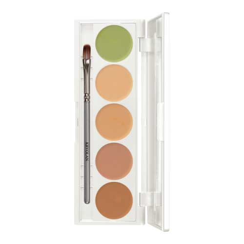 Kryolan Dermacolor Camouflage Creme Paleta 5 kol. kamuflaży (kolor DQ4) 15 g