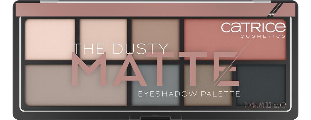 Catrice The Dusty Matte Eyeshadow Palette, paleta cieni do powiek, 9g