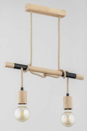 Lancer lampa wisząca 2-punktowa naturalny 62259