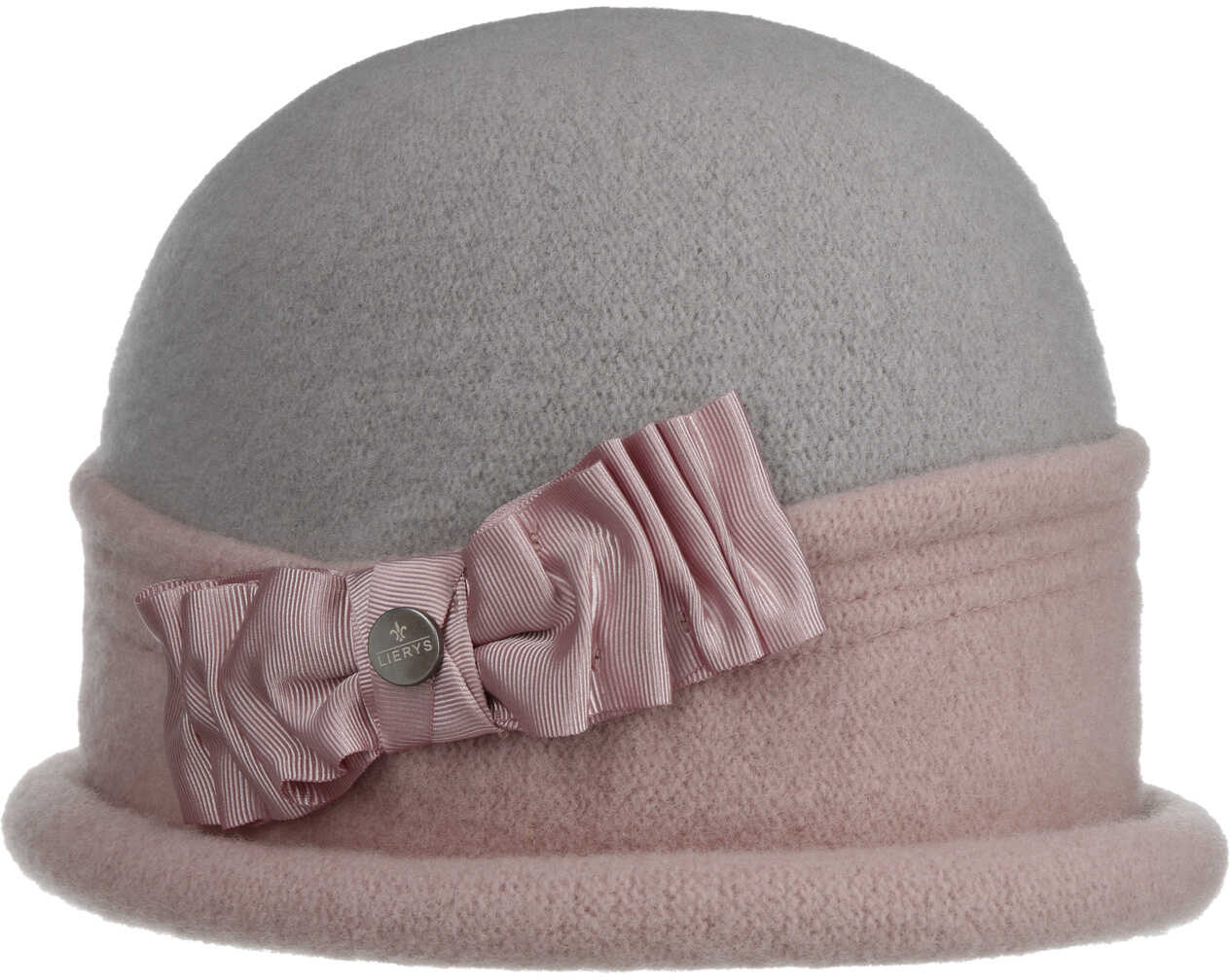Czapka z Sukna Welnianego Oretka Toque by Lierys, szary, One Size