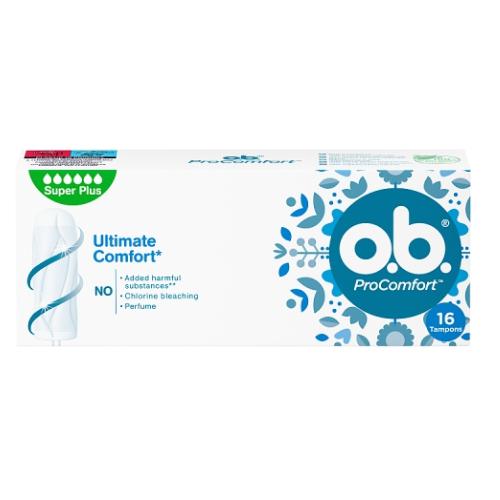 O.B ProComfort Super Plus tampony 16szt