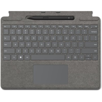 MICROSOFT Surface Pro Keyboard Platynowy 8X6-00067