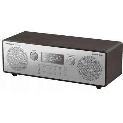 Panasonic -RF-D100BT - DAB portable radio - Bluetooth - Stereo - Srebrny RF-D100BTEGT