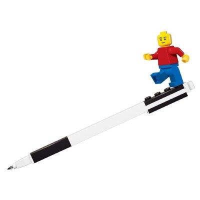 LEGO LEGO Długopis żelowy LEGO niebieski + czarna minifigurka 52601