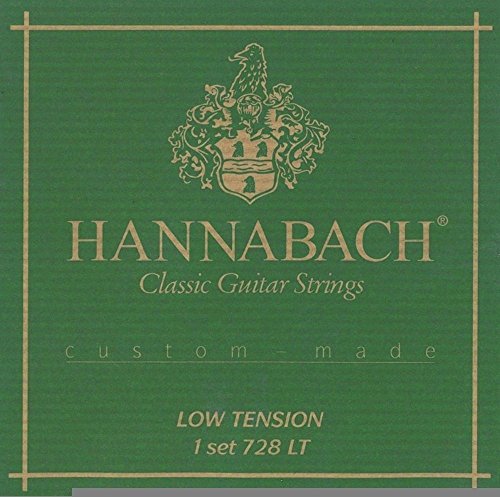 Hannabach 652679 Klassikgitarrensaiten Serie 728 Low Tension Custom Made - 3er Diskant low