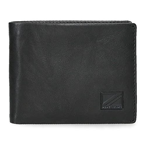 Pepe Jeans Chief, Akcesoria Podróżne Portfel Mężczyzny, Czarny (Black), Jedyny w swoim rodzaju, Czarny, única, Portfolio Pepe