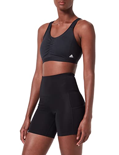 adidas HE9066 Cess STO MS Biustonosz Sportowy Damski, Czarny LAC