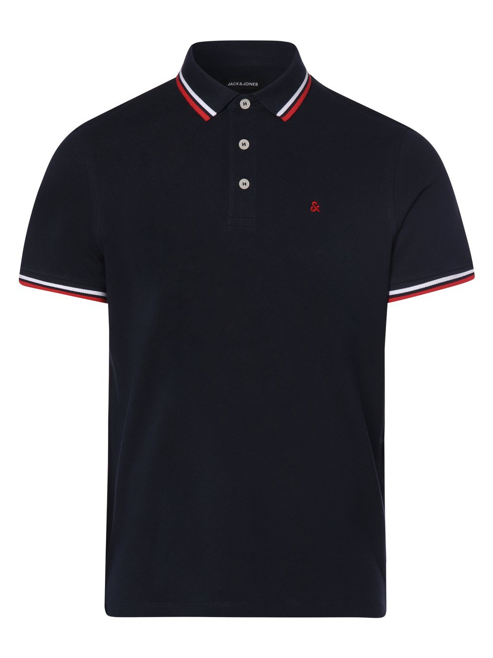 Jack & Jones - Męska koszulka polo  JJEpaulos, niebieski