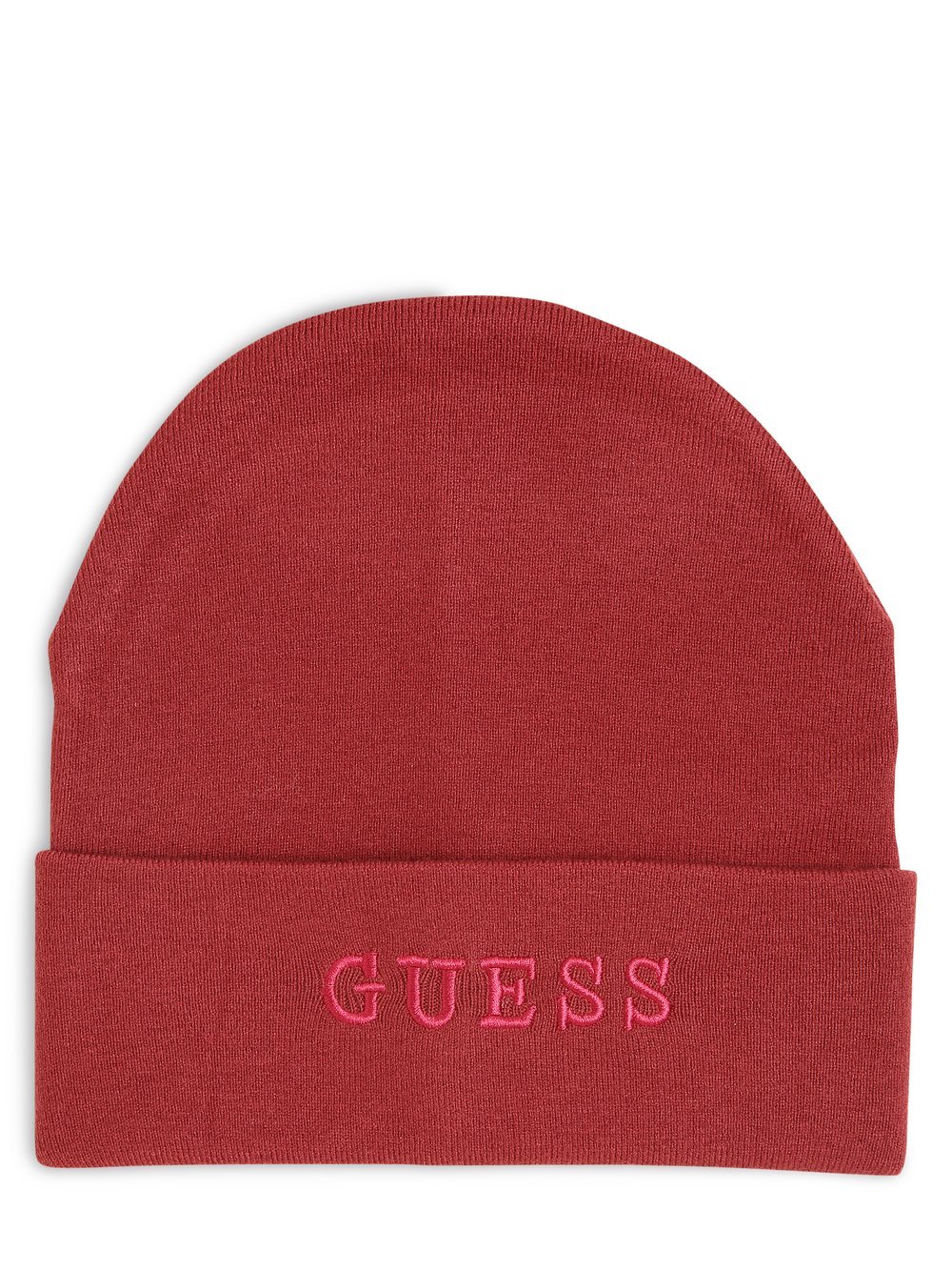 GUESS - Czapka damska, czerwony