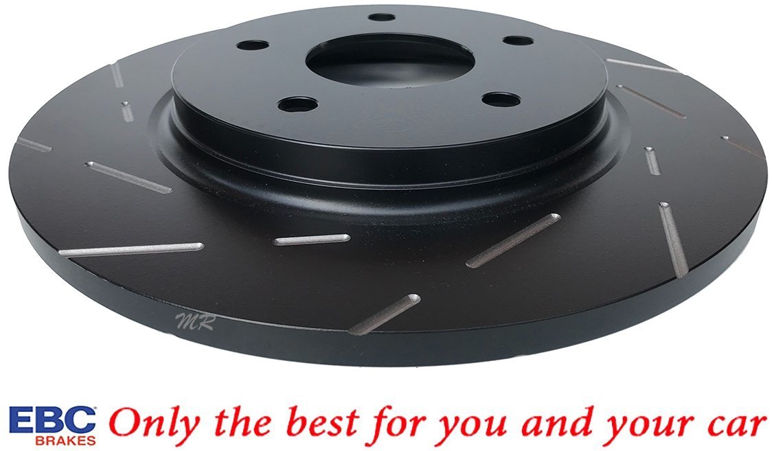 Tylna NACINANA tarcza hamulcowa 305mm EBC seria USR Dodge Caravan 2008-