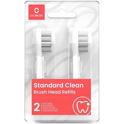 KOŃCÓWKI OCLEAN STANDARD P2S6 (B02) BIAŁE - 2 SZT